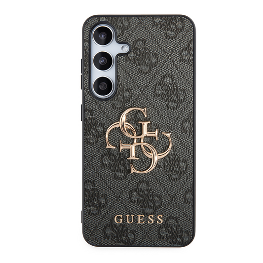 Kuori Samsung Galaxy S24+ S926:lle, Guess, 4G Big Logo, Musta, Uudelleenpakattu