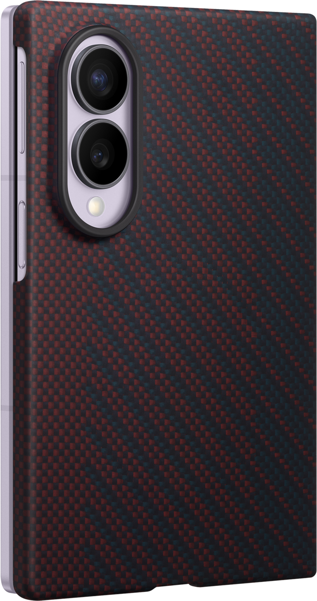 Kuori Samsung Galaxy Z Fold8 F971:lle, Carbon Magnet Case, Punainen EF-KF971SREGWW