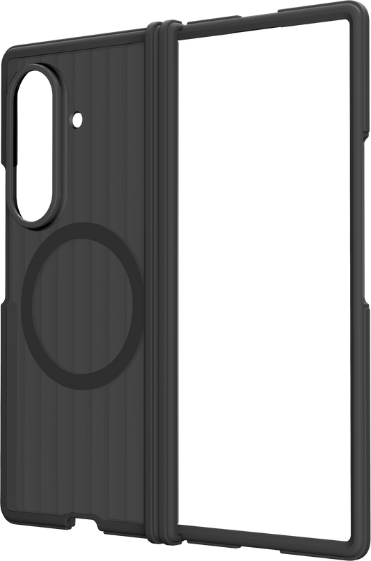 Kuori Samsung Galaxy Z Fold8 Ultra F976:lle, Hybrid Shield Magnet Case, Musta GP-FPF976YCBBW