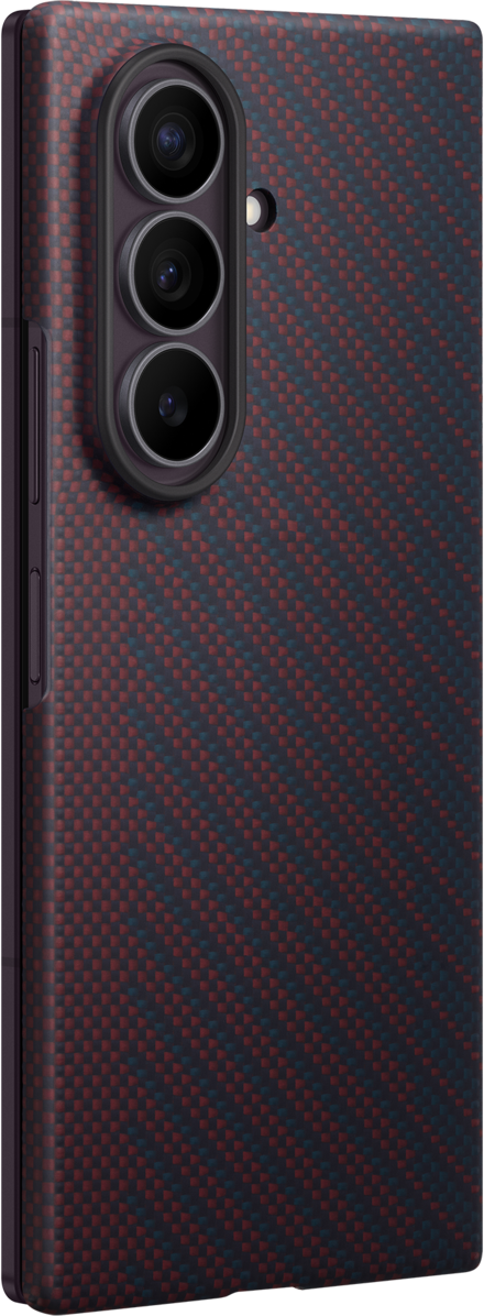 Kuori Samsung Galaxy Z Fold8 Ultra F976:lle, Carbon Magnet Case, Punainen EF-KF976SREGWW