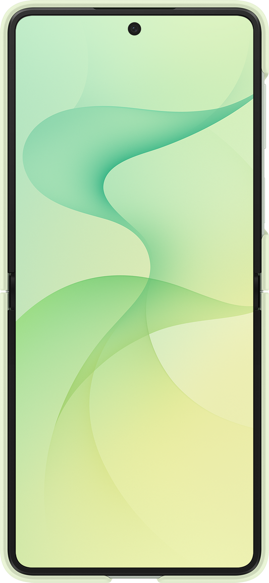 Kuori Samsung Galaxy Z Flip8 F776:lle, silikonisormusmagneetti, vihreä EF-EF776CGEGWW