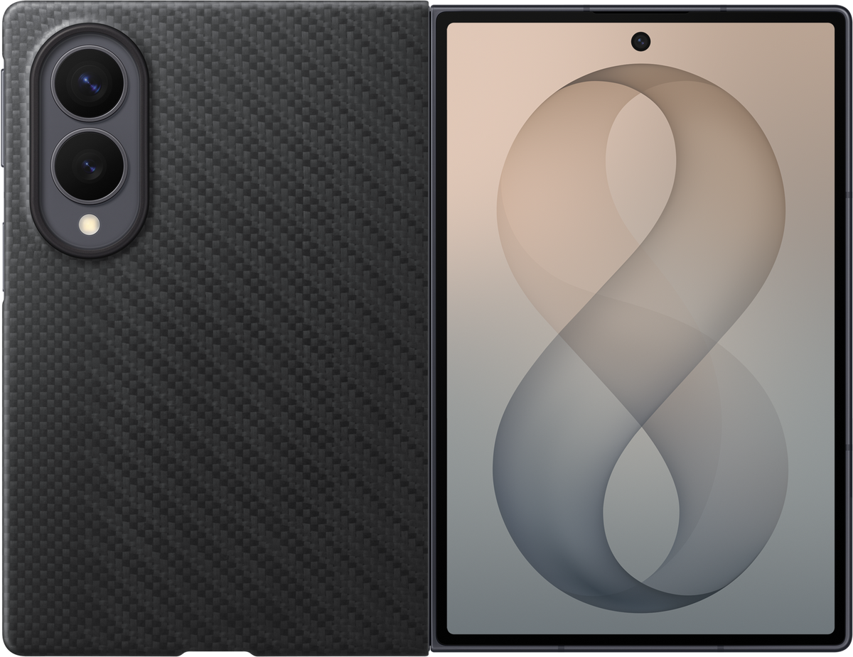 Kuori Samsung Galaxy Z Fold8 F971:lle, Carbon Magnet Case, Musta EF-KF971SBEGWW