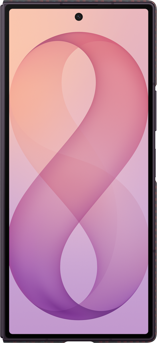 Kuori Samsung Galaxy Z Fold8 Ultra F976:lle, Carbon Magnet Case, Punainen EF-KF976SREGWW