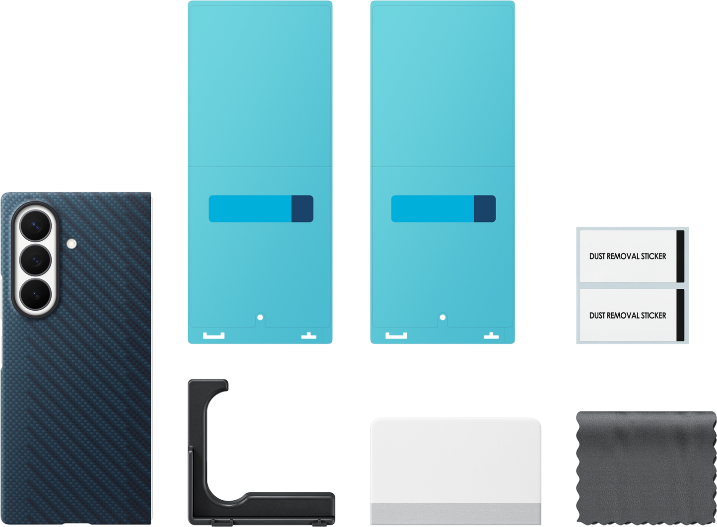 Kuori Samsung Galaxy Z Fold8 Ultra F976:lle, Carbon Magnet Case, Laivastonsininen EF-KF976SNEGWW