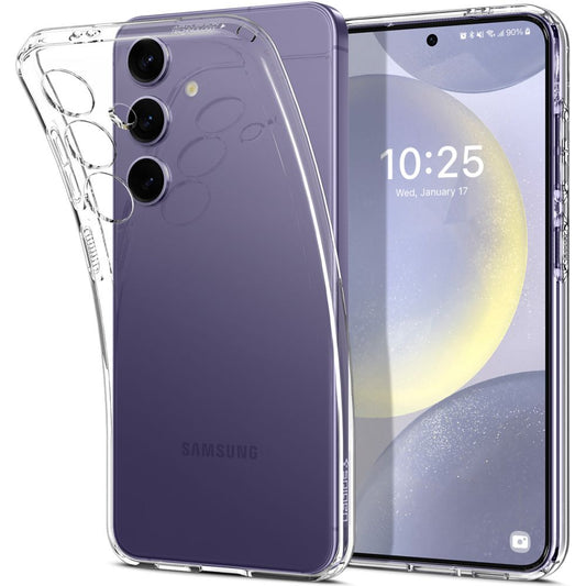 Kotelo Samsung Galaxy S24 S921, Spigen, nestekide, läpinäkyvä, läpinäkyvä