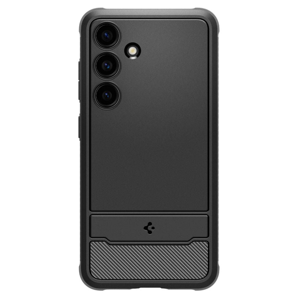 Kotelo Samsung Galaxy S24 S921, Spigen, Rugged Armour, musta ACS07346