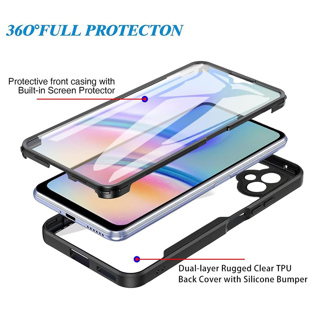 Kuori Samsung Galaxy A05 A055:lle, Techsuit, ColorVerse 360, Vaaleanpunainen