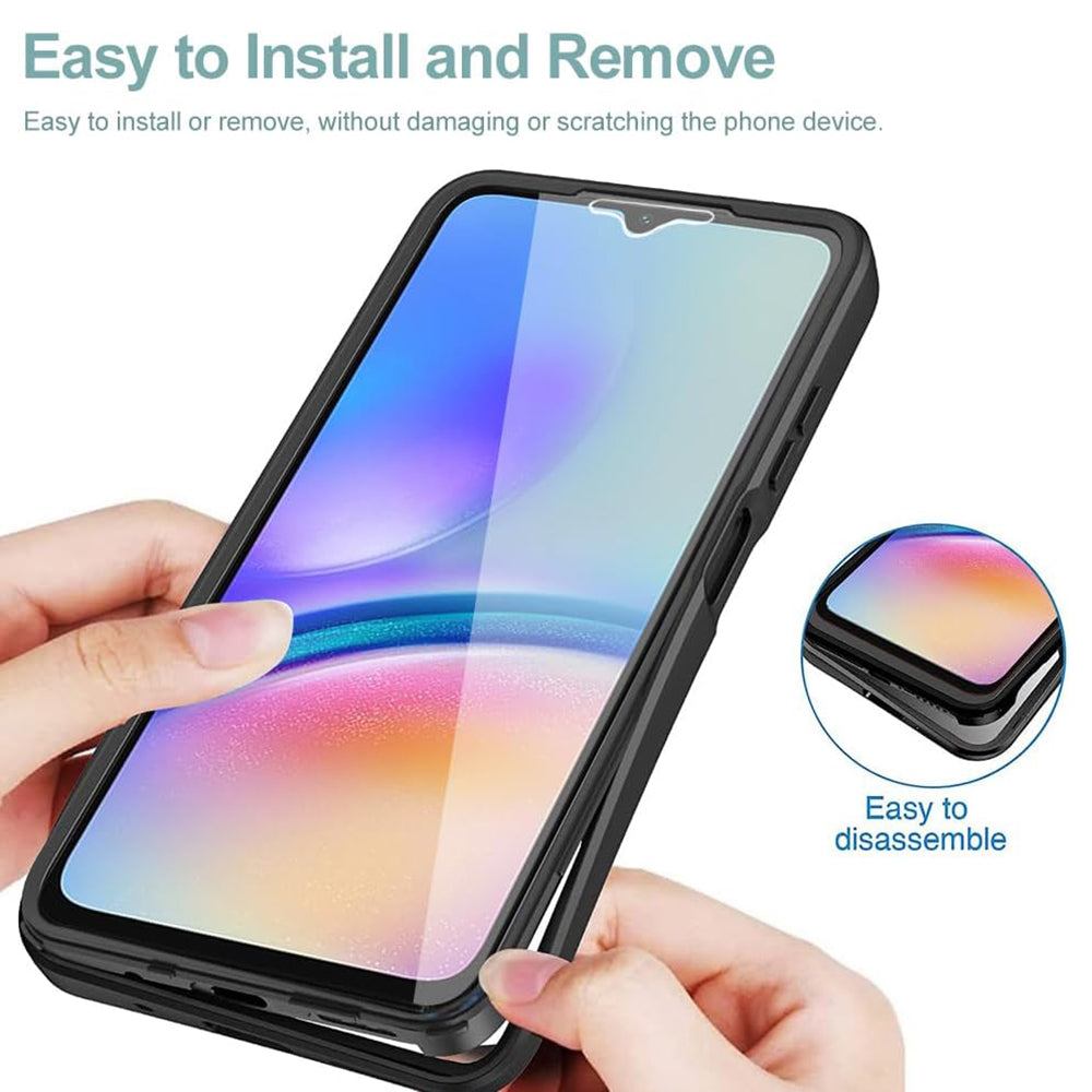 Kuori Samsung Galaxy A05 A055:lle, Techsuit, ColorVerse 360, Vaaleanpunainen