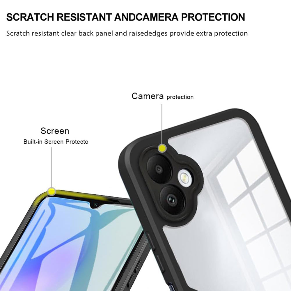 Kuori Samsung Galaxy A05 A055:lle, Techsuit, ColorVerse 360, Vaaleanpunainen