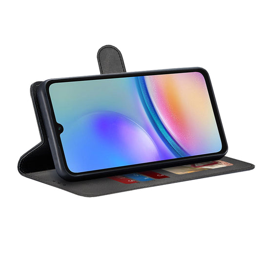 Kuori Samsung Galaxy A05s A057:lle, Techsuit, Diary Book, Musta