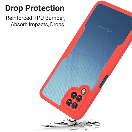 Kuori Samsung Galaxy A12 A125:lle, Techsuit, ColorVerse 360, Musta
