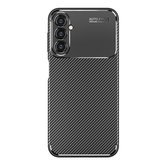Kuori Samsung Galaxy A14 A145 / A14 5G A146:lle, Techsuit, Hiilikuitu, Musta