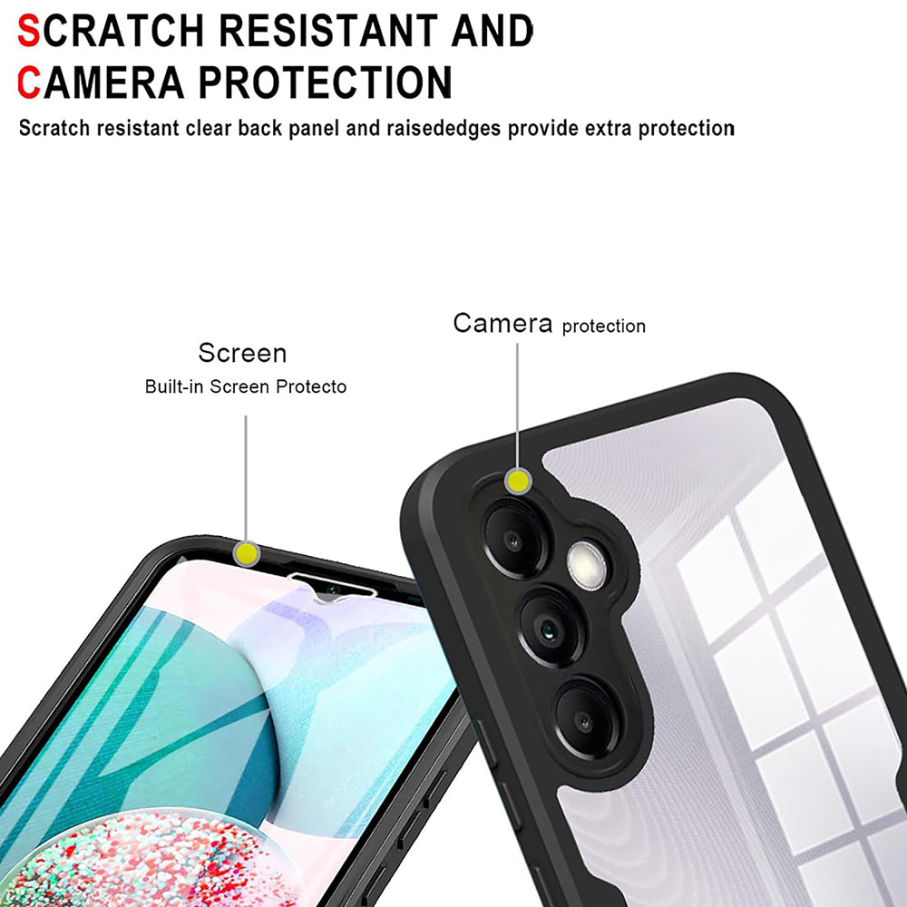 Kuori Samsung Galaxy A14 A145 / A14 5G A146:lle, Techsuit, ColorVerse 360, vaaleanpunainen