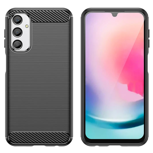 Kuori Samsung Galaxy A15 5G A156 / A15 A155, Techsuit, Hiili, Musta