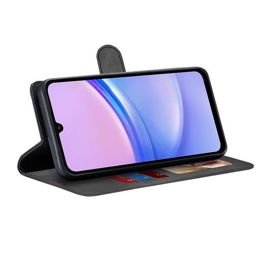 Kuori Samsung Galaxy A15 5G A156 / A15 A155:lle, Techsuit, Diary Book, Musta