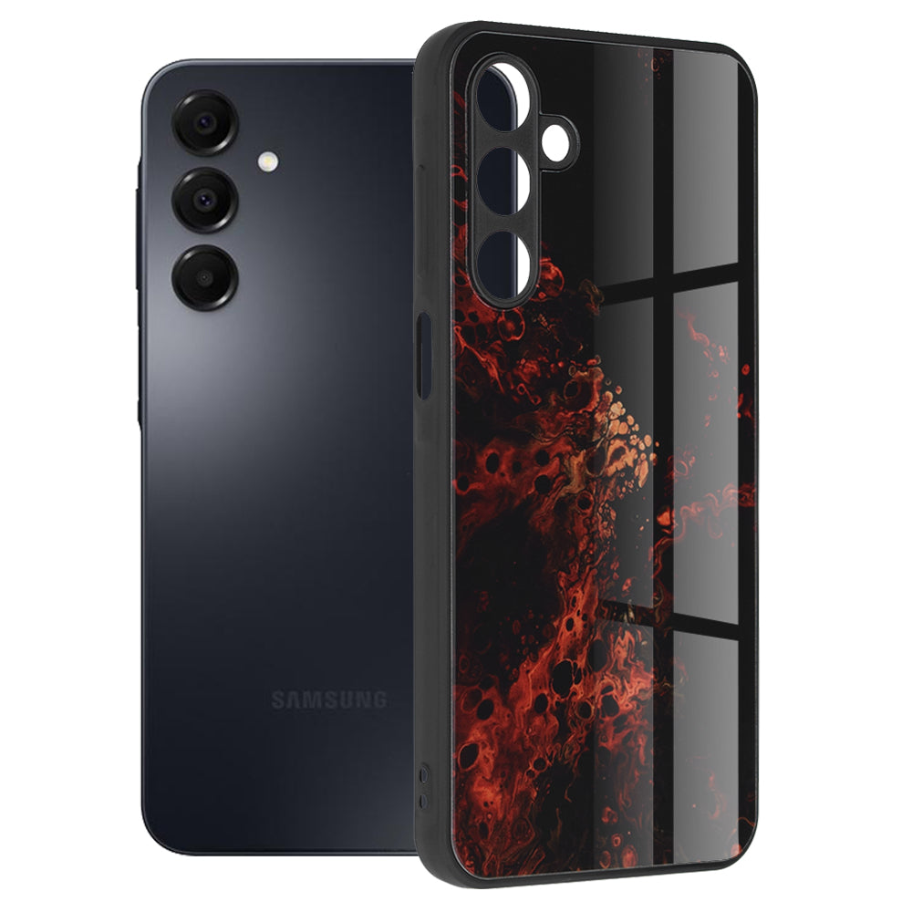 Suojakotelo Samsung Galaxy A16 5G A166 / A16 4G A165, Techsuit, Glaze, Punainen