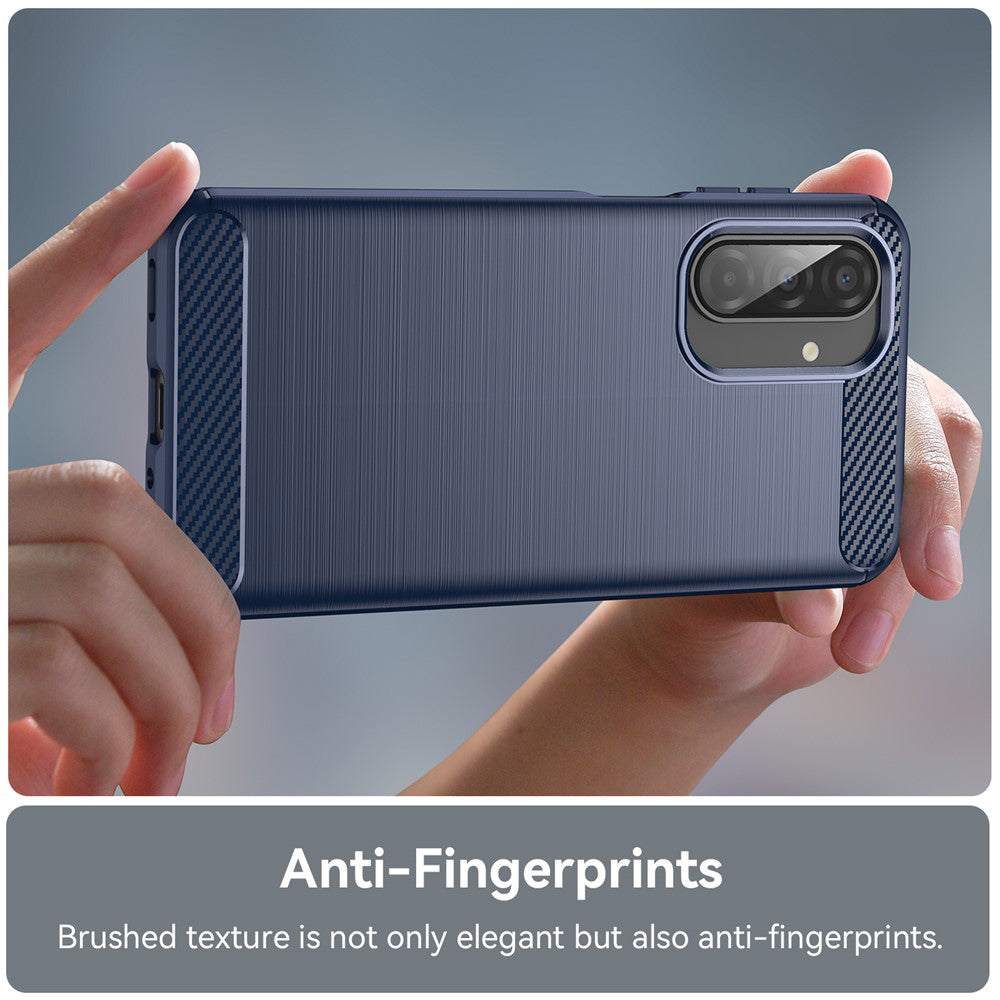Kuori Samsung Galaxy A17 5G:lle, Techsuit, Hiili, Sininen