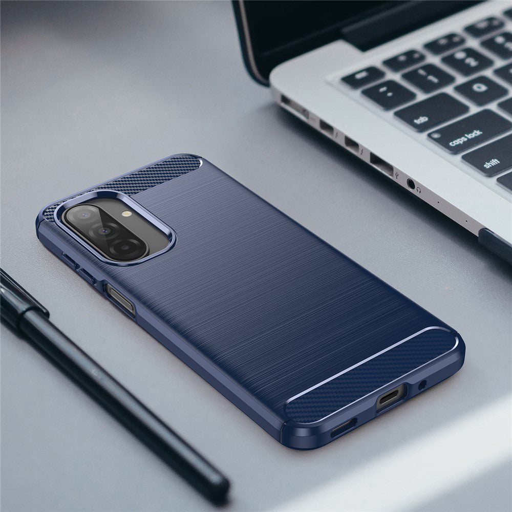 Kuori Samsung Galaxy A17 5G:lle, Techsuit, Hiili, Sininen