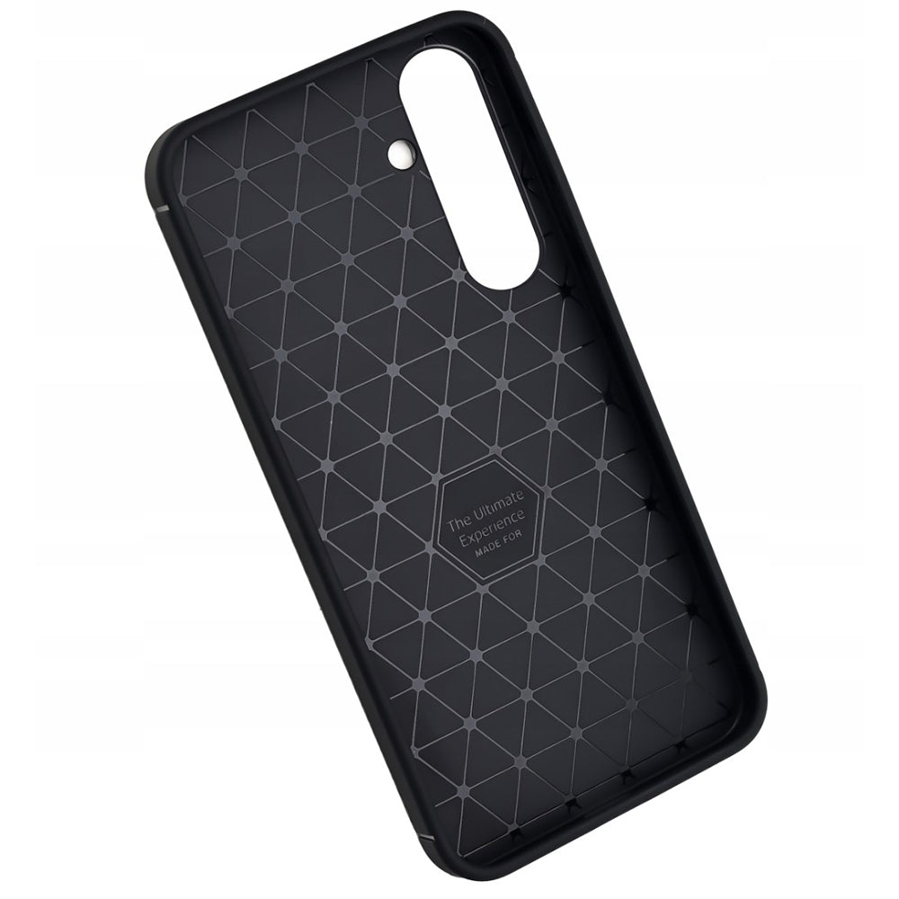 Kuori Samsung Galaxy A17 5G A176:lle, Techsuit, Hiilikuitu, Musta