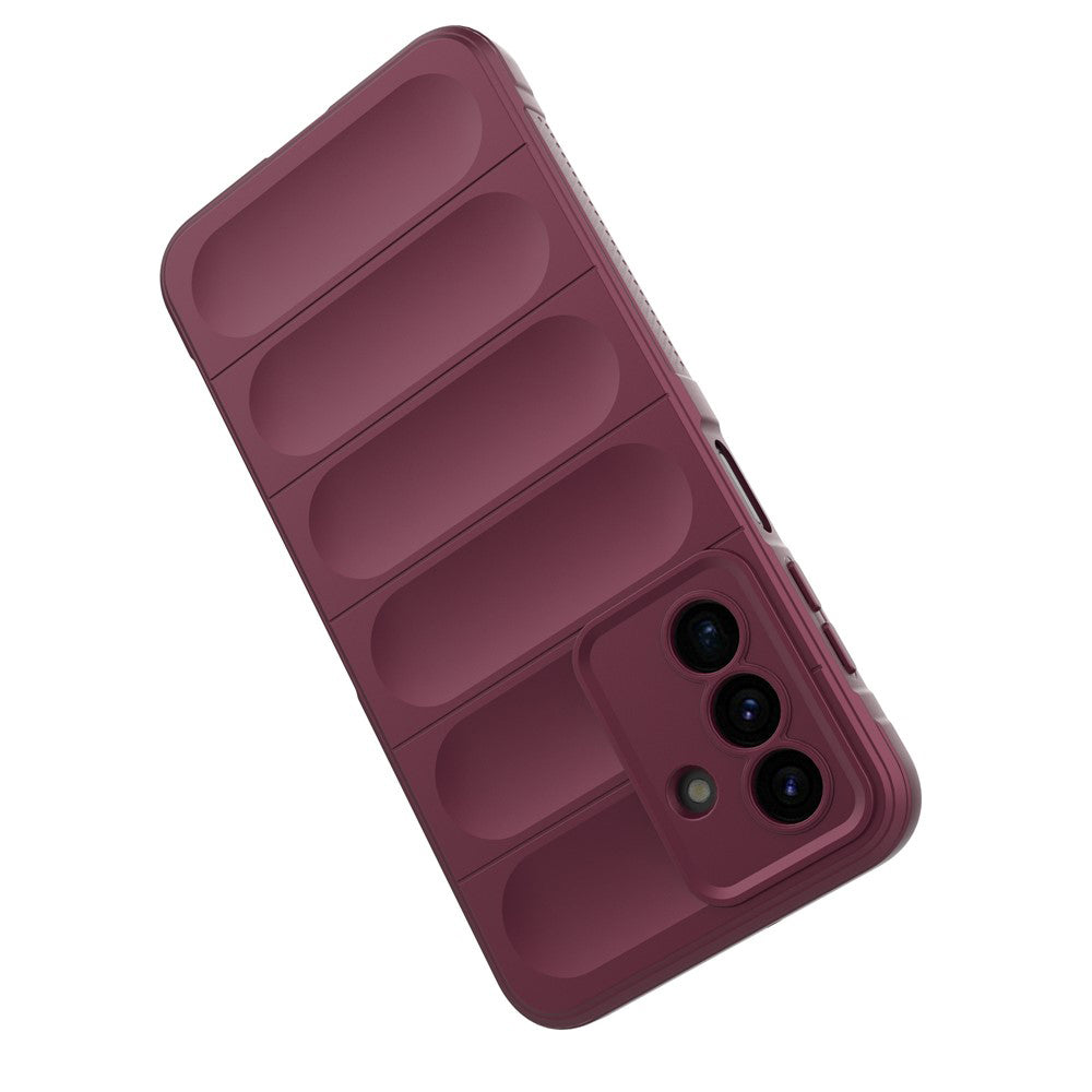 Kuori Samsung Galaxy A17 5G:lle, Techsuit, Magic Shield, Viininpunainen
