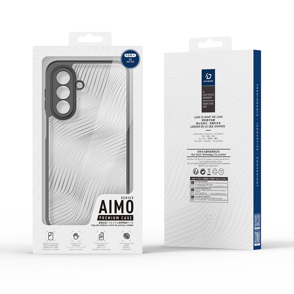Kuori Samsung Galaxy A27 5G:lle, DUX DUCIS, Aimo, Musta