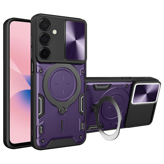 Kuori Samsung Galaxy A27 5G:lle, Techsuit, CamGuard Pro, Violetti