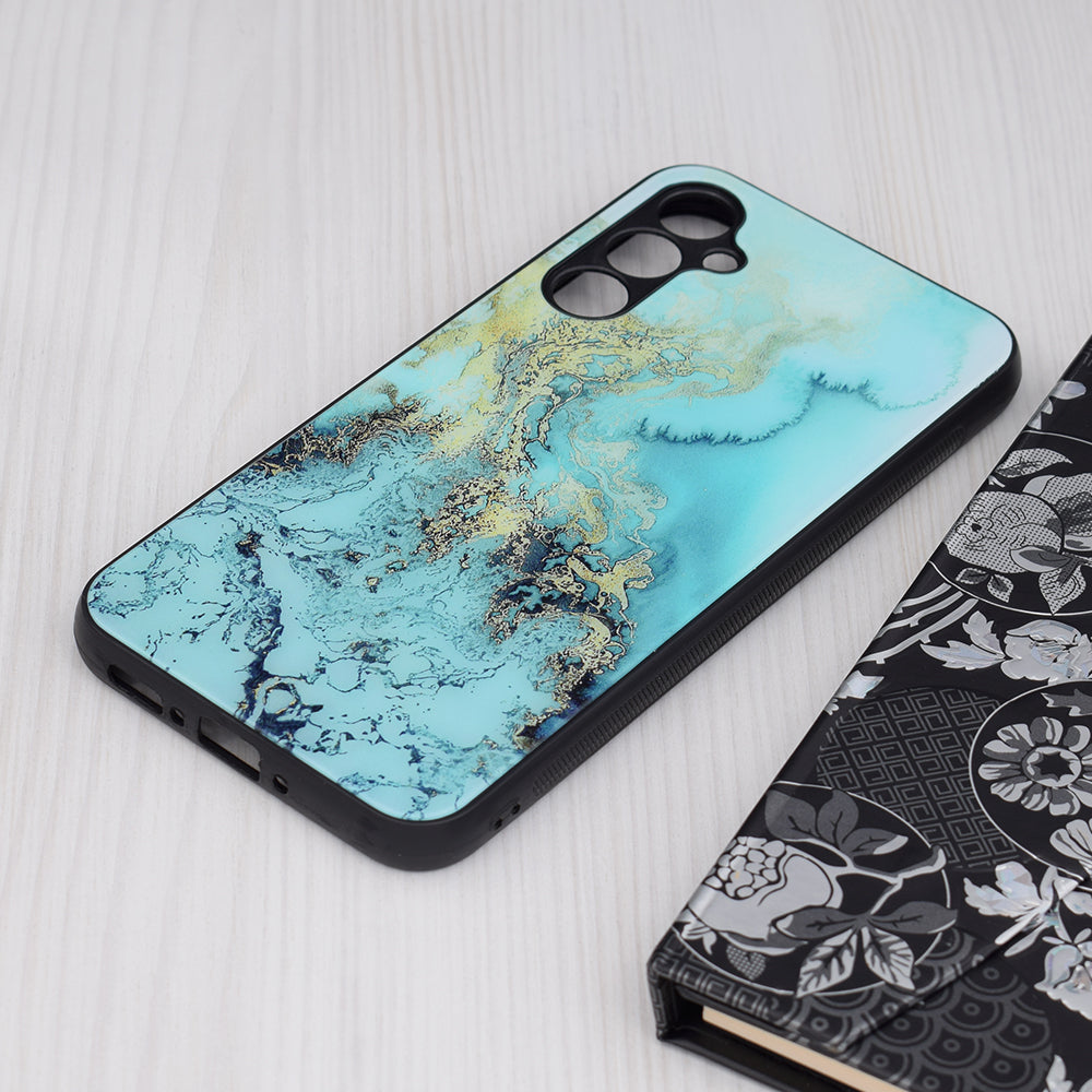 Suojakotelo Samsung Galaxy A34 A346, Techsuit, Glaze, Sininen