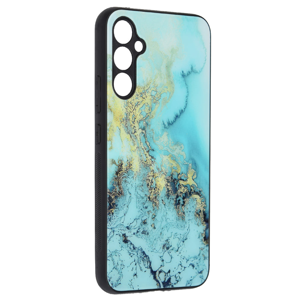 Suojakotelo Samsung Galaxy A34 A346, Techsuit, Glaze, Sininen