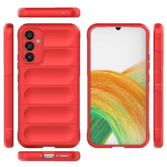 Kuori Samsung Galaxy A34 A346:lle, Techsuit, Magic Shield, Musta