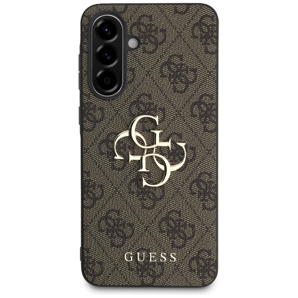 Suojakotelo Samsung Galaxy A36 A366:lle, Guess, 4G Big Logo, Ruskea