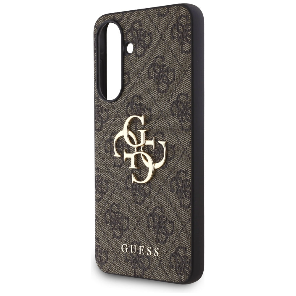 Suojakotelo Samsung Galaxy A36 A366:lle, Guess, 4G Big Logo, Ruskea