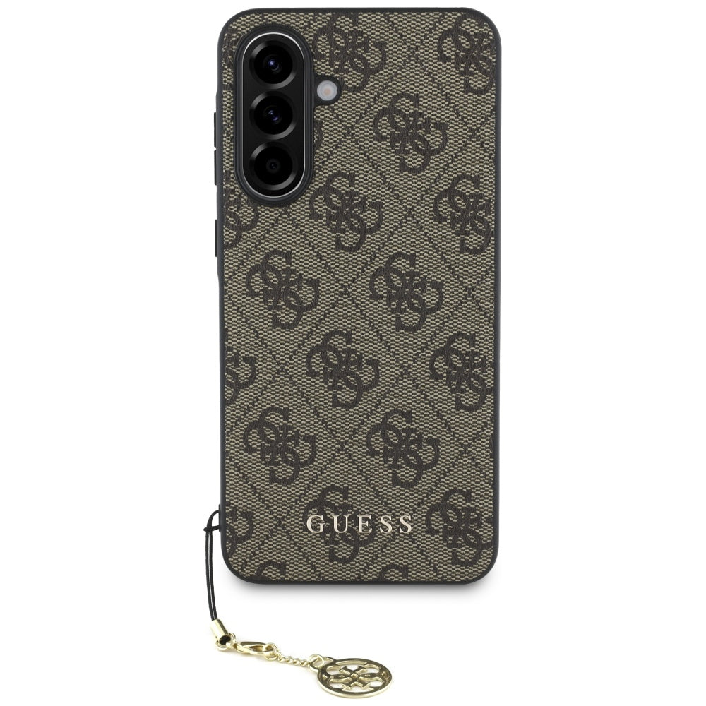 Suojakotelo Samsung Galaxy A36 A366, Guess, 4G Charm, Ruskea