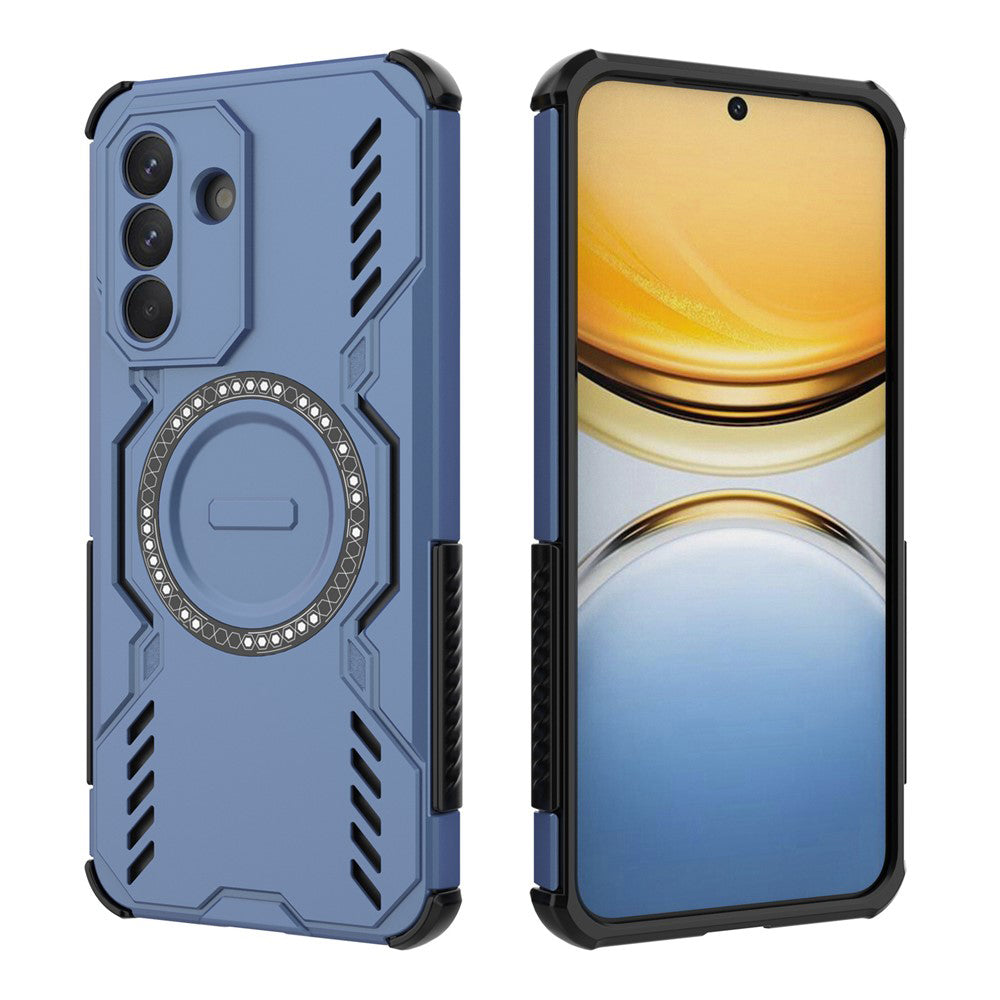 MagSafe Case for Samsung Galaxy A37 5G, Techsuit, ArmorMag, Blue