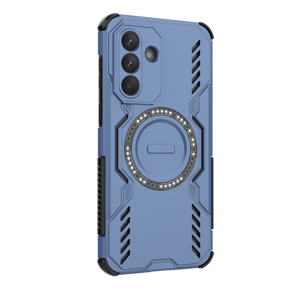 MagSafe Case for Samsung Galaxy A37 5G, Techsuit, ArmorMag, Blue