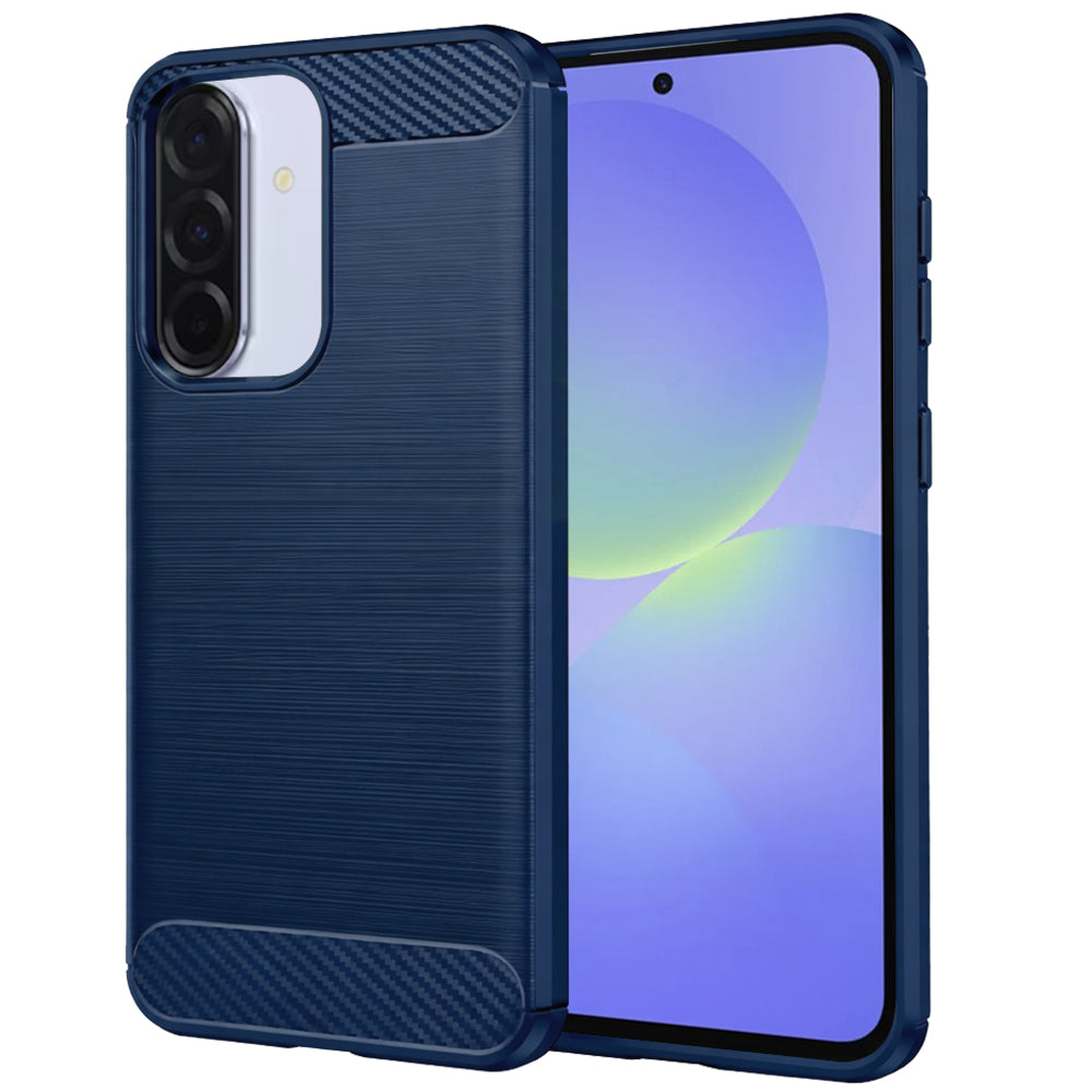 Kotelo Samsung Galaxy A37 5G:lle, Techsuit, Carbon, Sininen