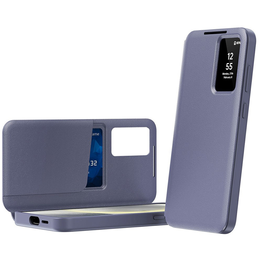 Suojakotelo Samsung Galaxy A37 5G:lle, Techsuit, SmartView, Violetti