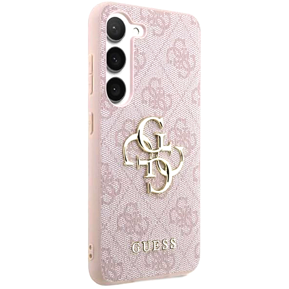 Case for Samsung Galaxy A55 5G A556, Guess, 4G Big Logo, Pink
