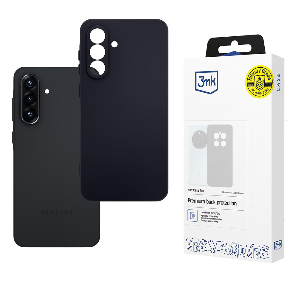 Kuori Samsung Galaxy A56 A566:lle, 3MK, Mattamusta