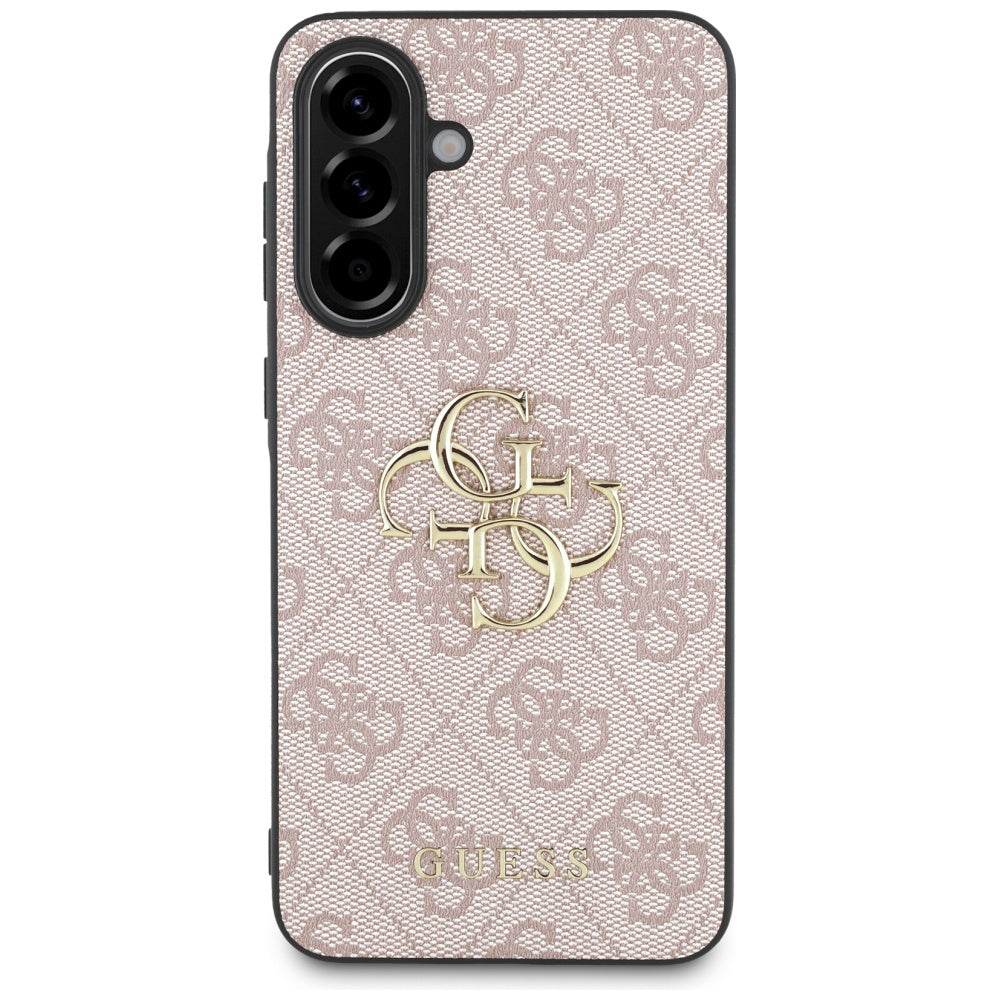 Suojakotelo Samsung Galaxy A56 A566:lle, Guess, 4G Big Logo, Pinkki