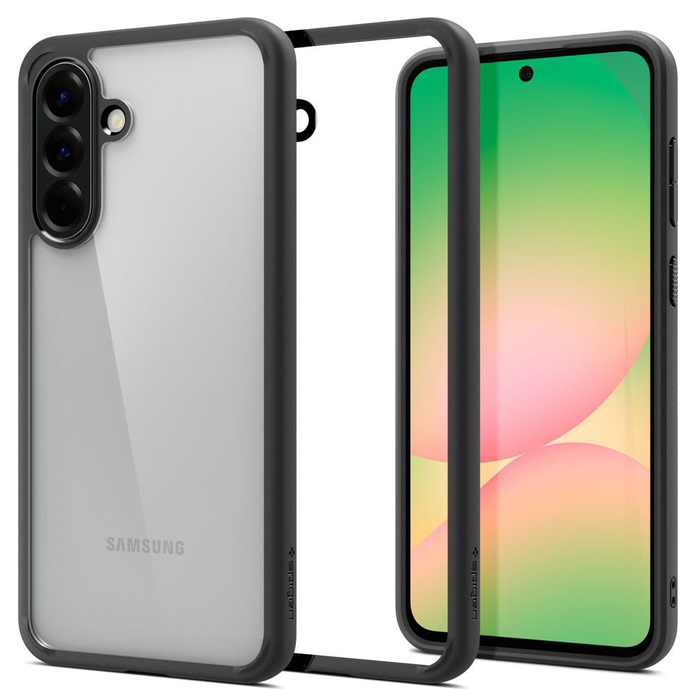 Suojakotelo Samsung Galaxy A56 A566, Spigen, Ultra Hybrid, Mattamusta ACS09293