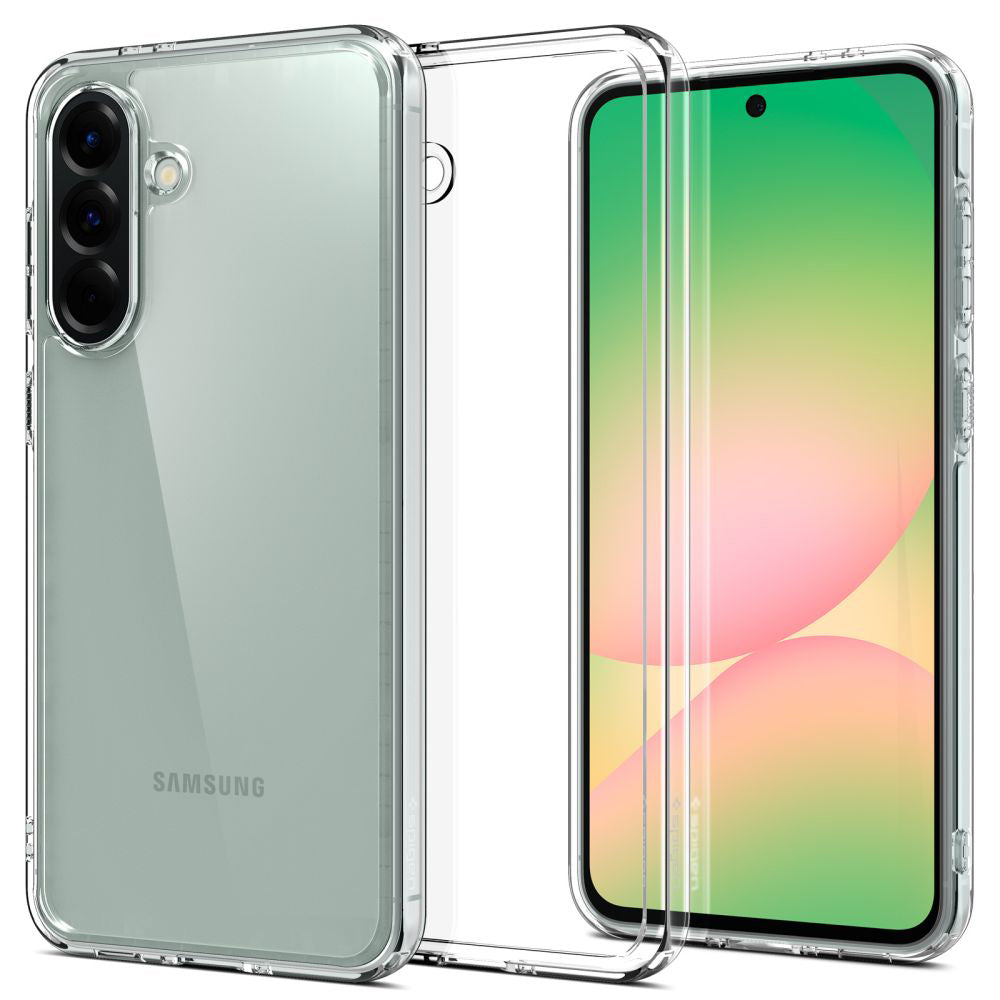 Kotelo Samsung Galaxy A56 A566:lle, Spigen, Ultra Hybrid, Läpinäkyvä ACS09292