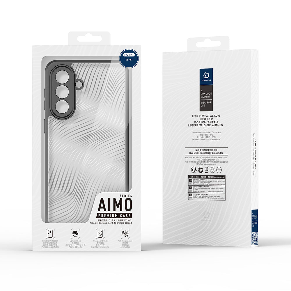 Kuori Samsung Galaxy A57 5G:lle, DUX DUCIS, Aimo, Musta