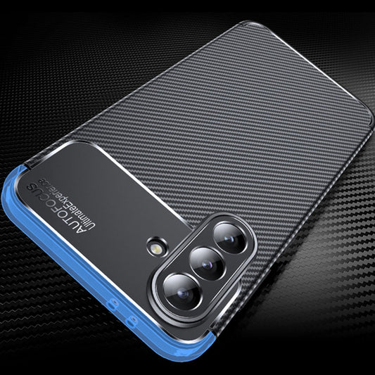 Suojakotelo Samsung Galaxy A57 5G:lle, Techsuit, CarbonFiber, Musta