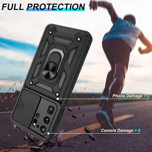 Kuori Samsung Galaxy S20 Ultra 5G G988 / S20 Ultra G988, Techsuit, CamShield, Musta