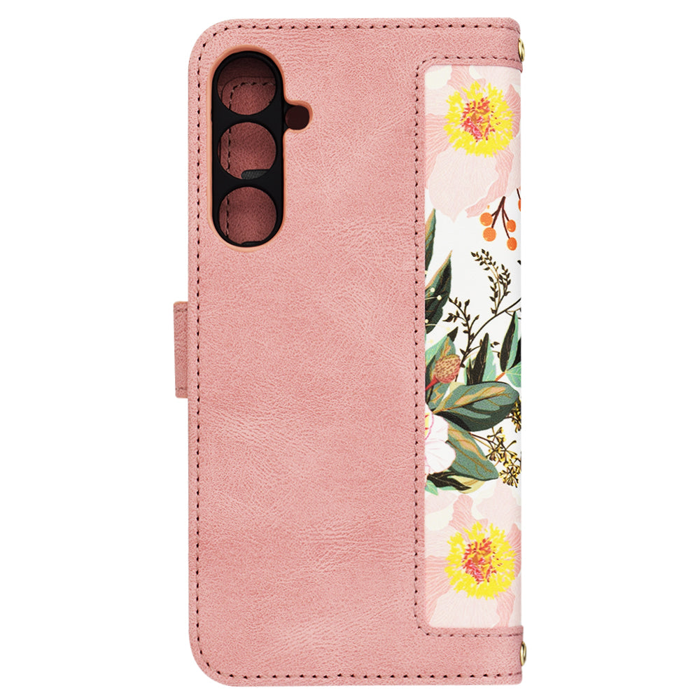 Kuori Samsung Galaxy S23 FE S711:lle, Techsuit, FlipCraft, Vaaleanpunainen