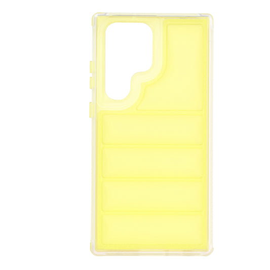 Kuori Samsung Galaxy S23 FE S711:lle, Techsuit, Wave Shield, Keltainen