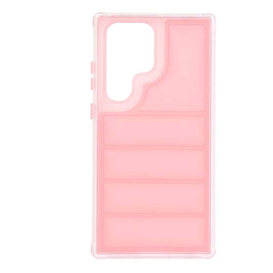 Kuori Samsung Galaxy S23 FE S711:lle, Techsuit, Wave Shield, Vaaleanpunainen