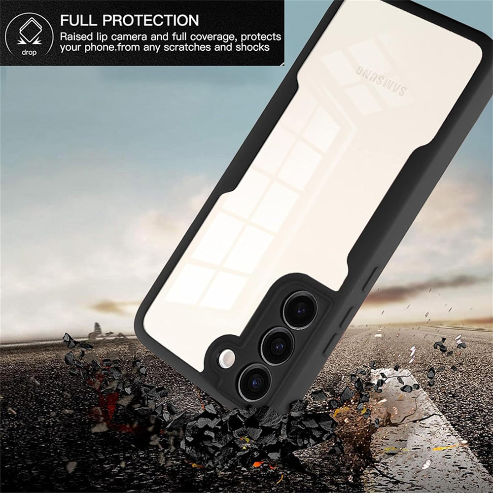 Suojakotelo Samsung Galaxy S23+ S916, Techsuit, ColorVerse 360, Musta