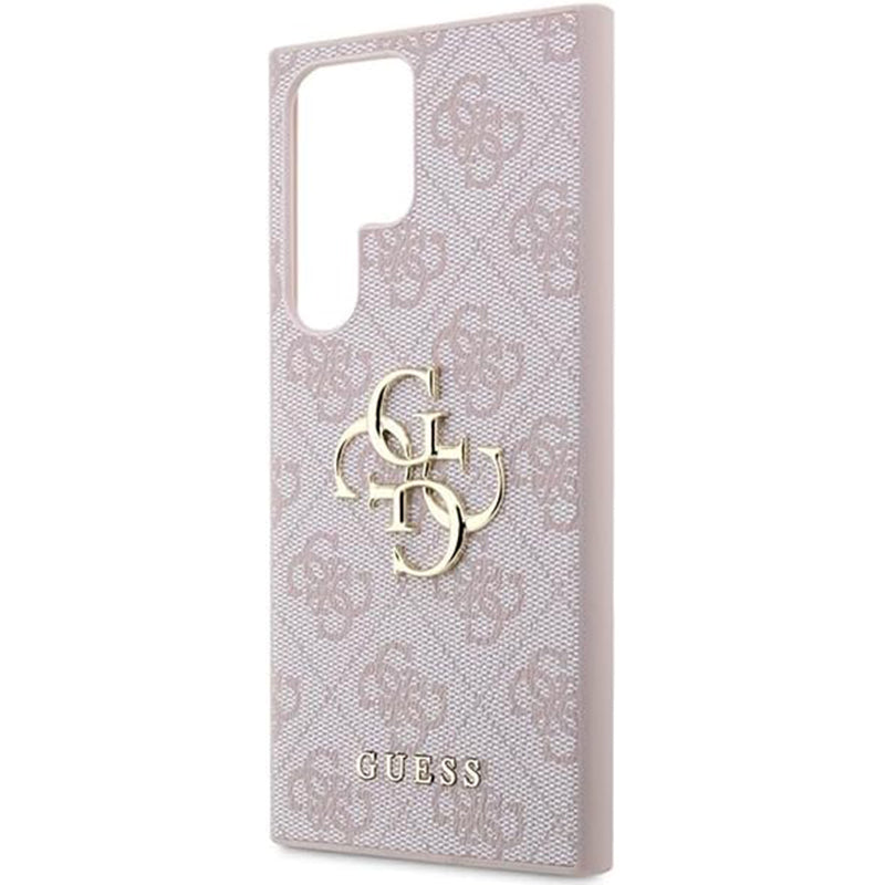 Suojakotelo Samsung Galaxy S23 Ultra S918:lle, Guess, 4G Big Logo, Pinkki