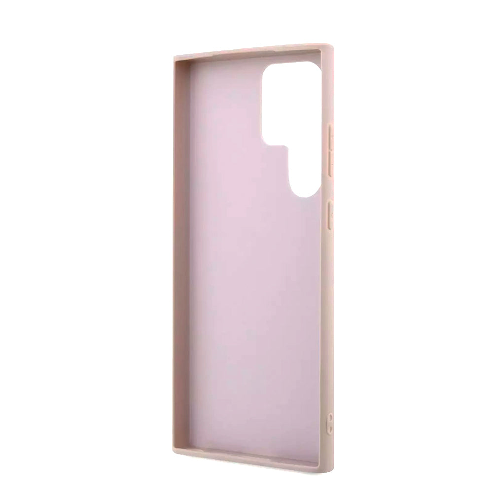 Suojakotelo Samsung Galaxy S23 Ultra S918:lle, Guess, 4G Big Logo, Pinkki